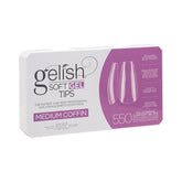 Soft Gel Tips | Medium Coffin 550ct